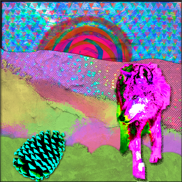 Saccharine Biomes: Hills #43 static NFT preview