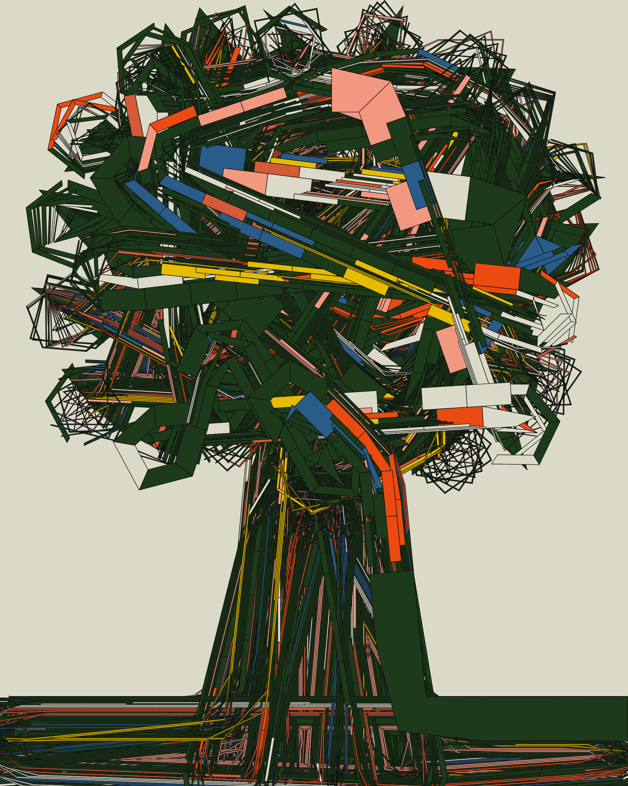 Anfractuous #676 static NFT preview