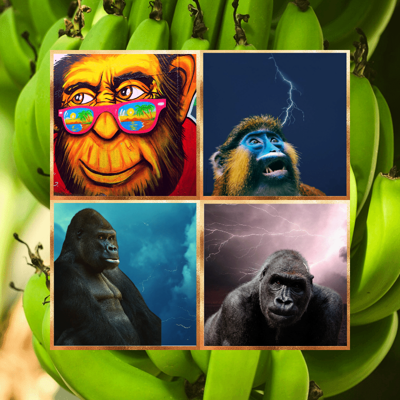 Banana legends #12 static token preview