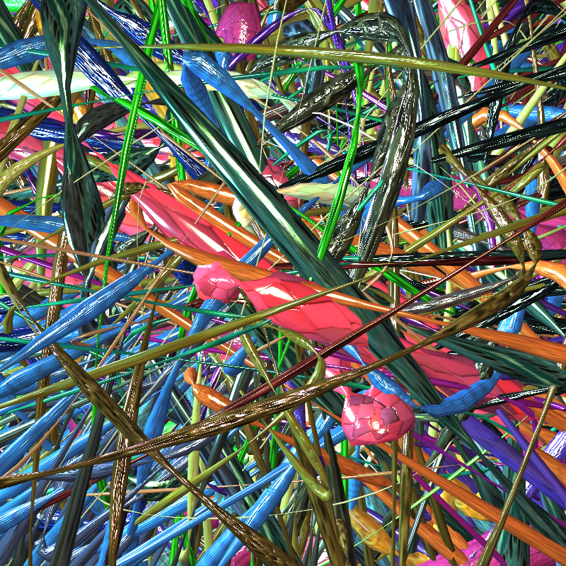 Prismatic Thickets #149 static token preview