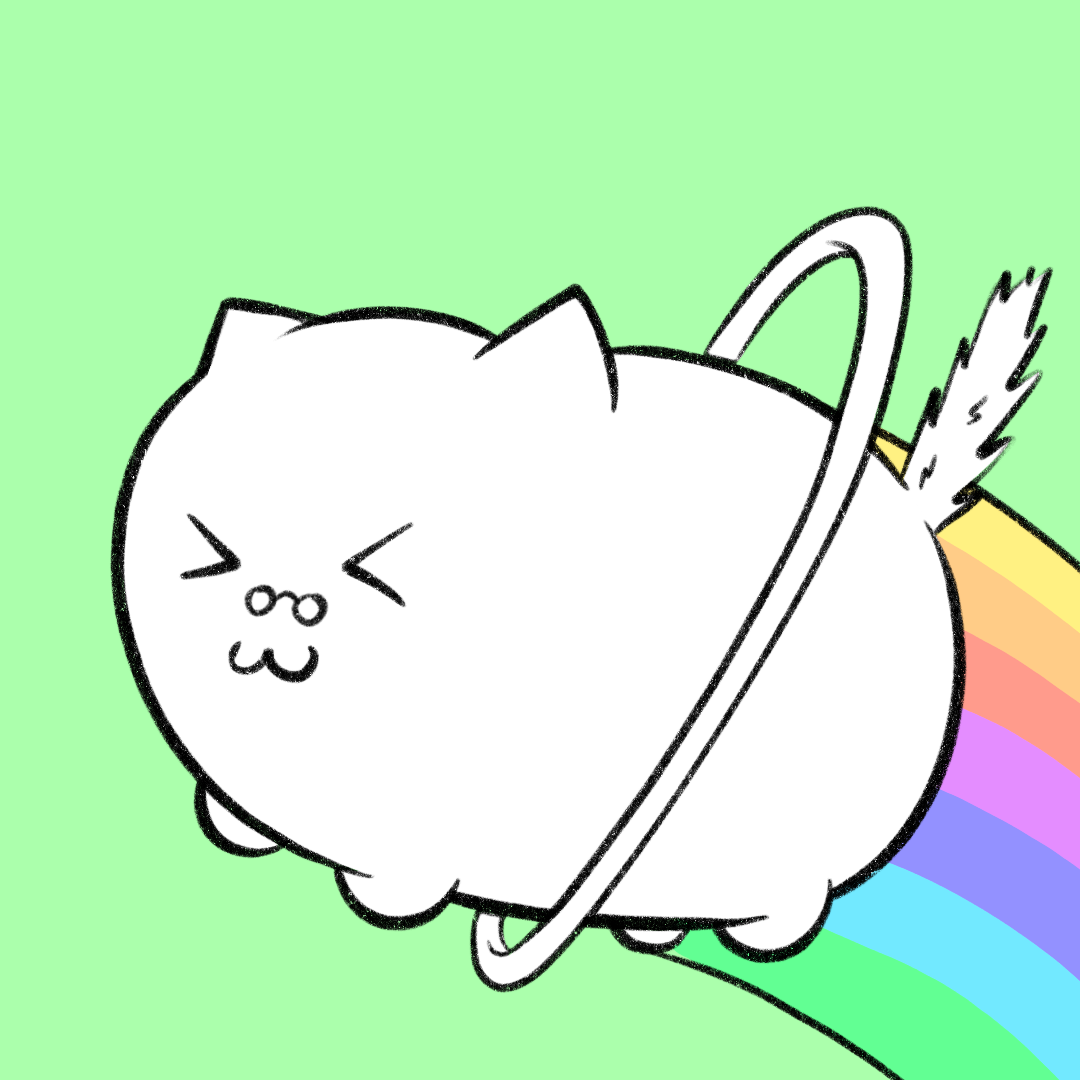 sketchy neko #61 static token preview