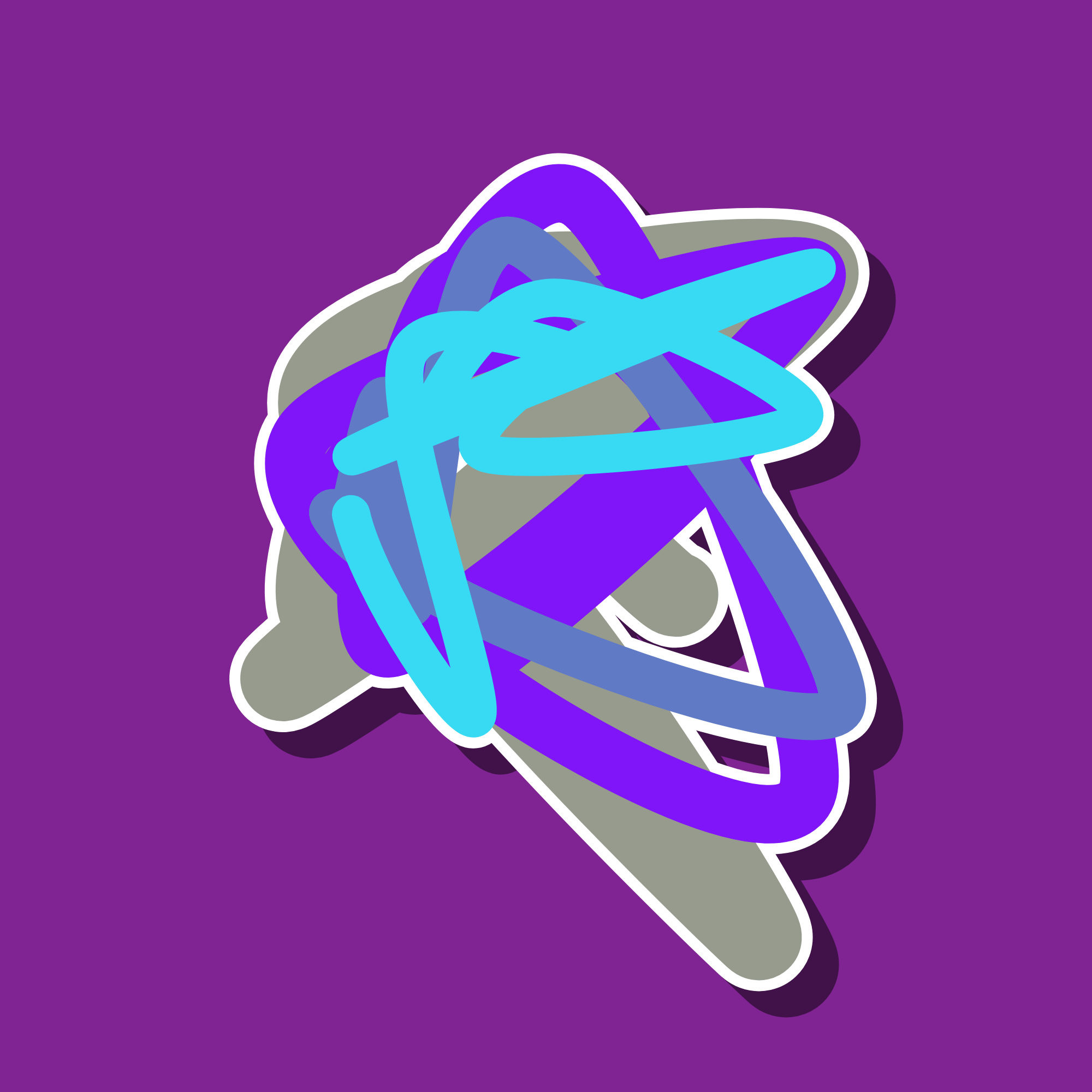 Generative Gestural Abstraction 1 #34 static token preview