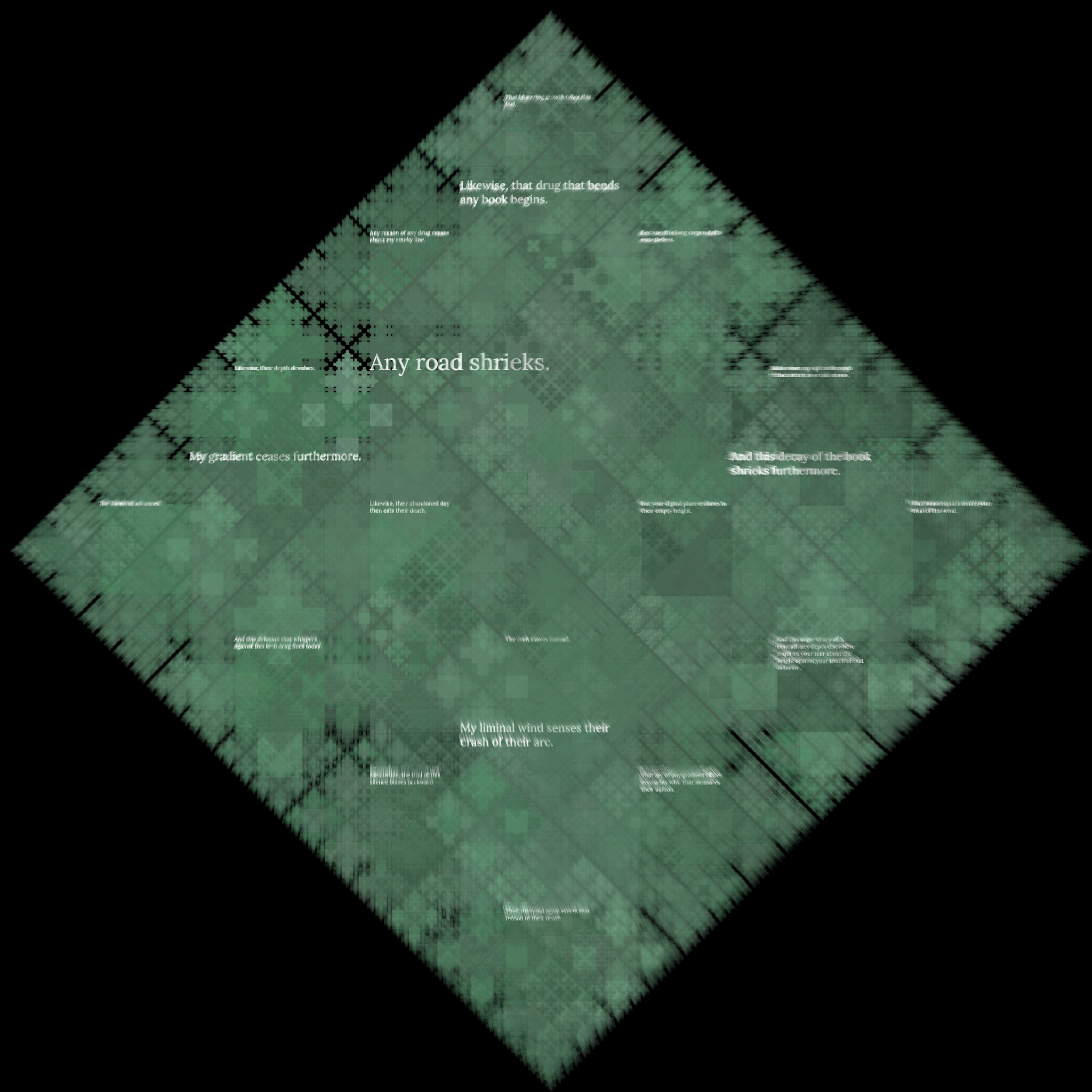 Diamond Fractal Fire #140 static token preview