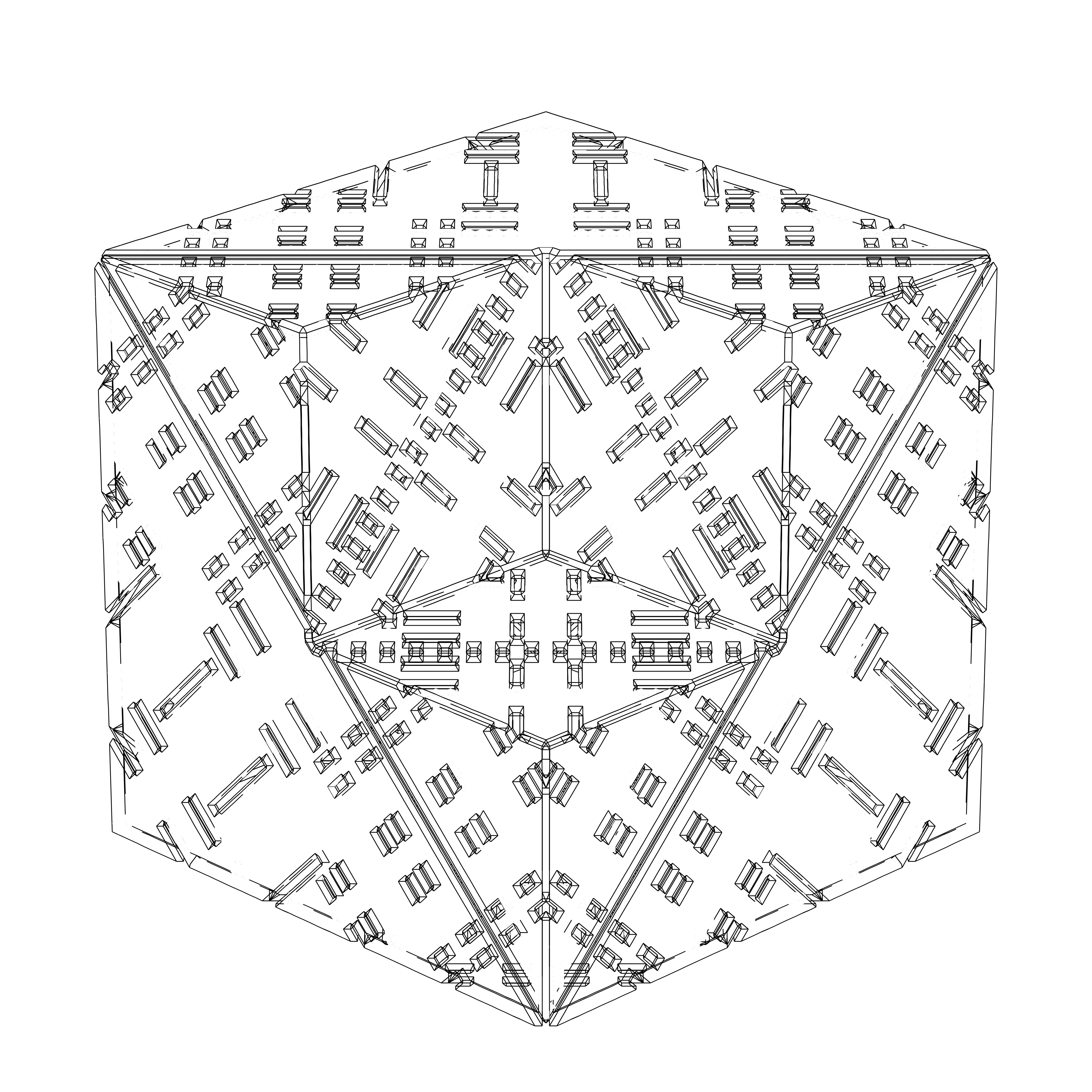 LL21 Alien Art Cube #567 static NFT preview