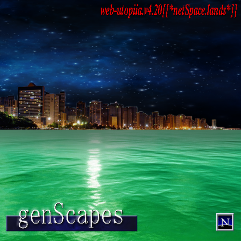genScapes #122 static token preview