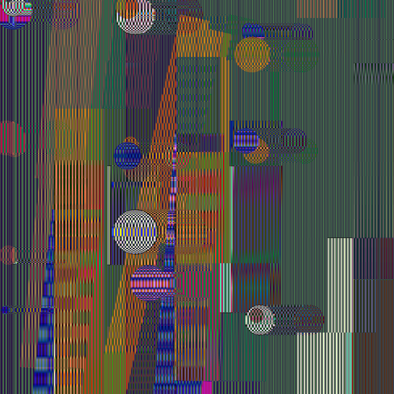 Technicolor Winter (after dead flowers) #93 static NFT preview