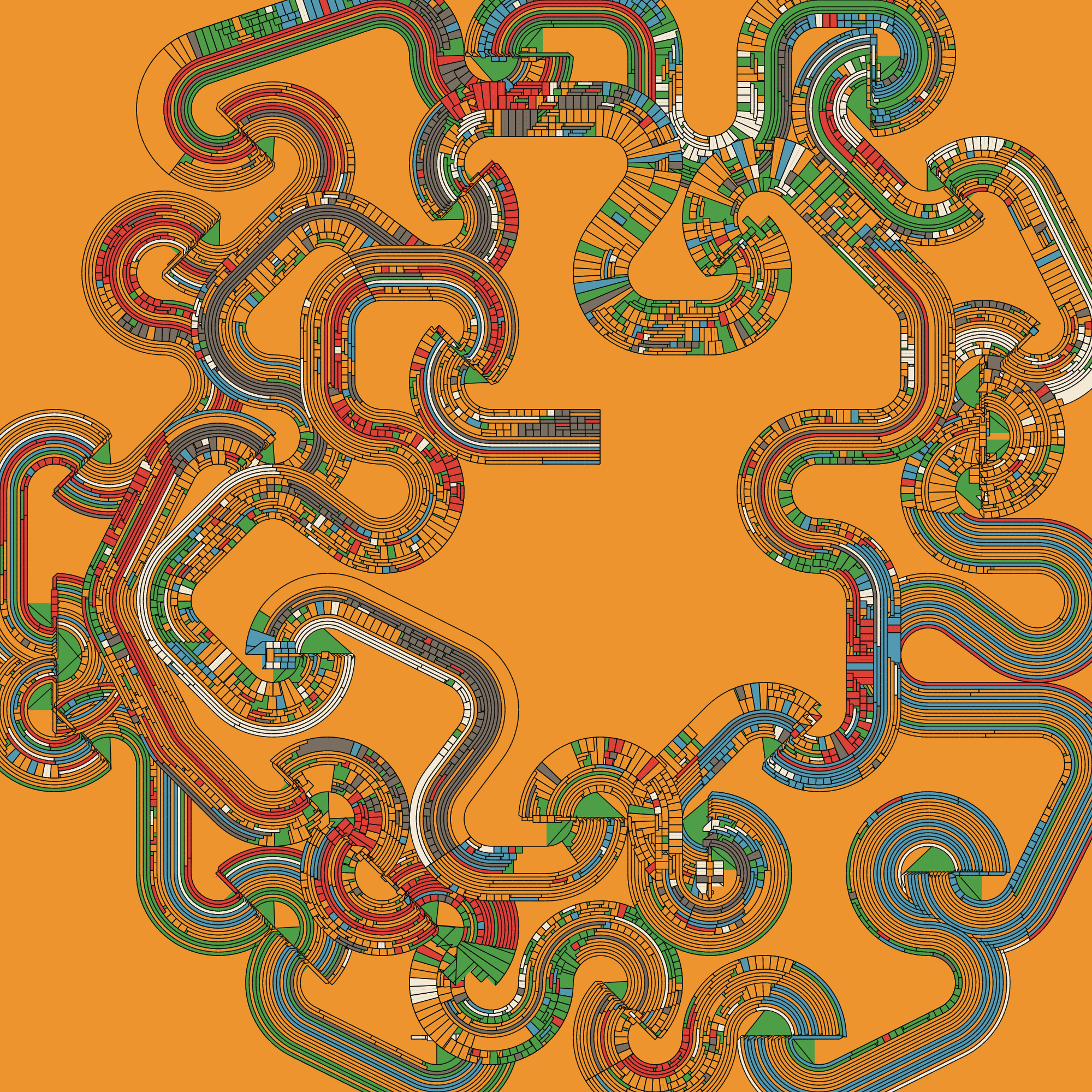 Anfractuous #68 static NFT preview
