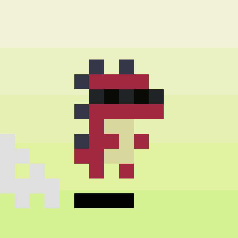 Coded Tiny Dinos #374 static token preview