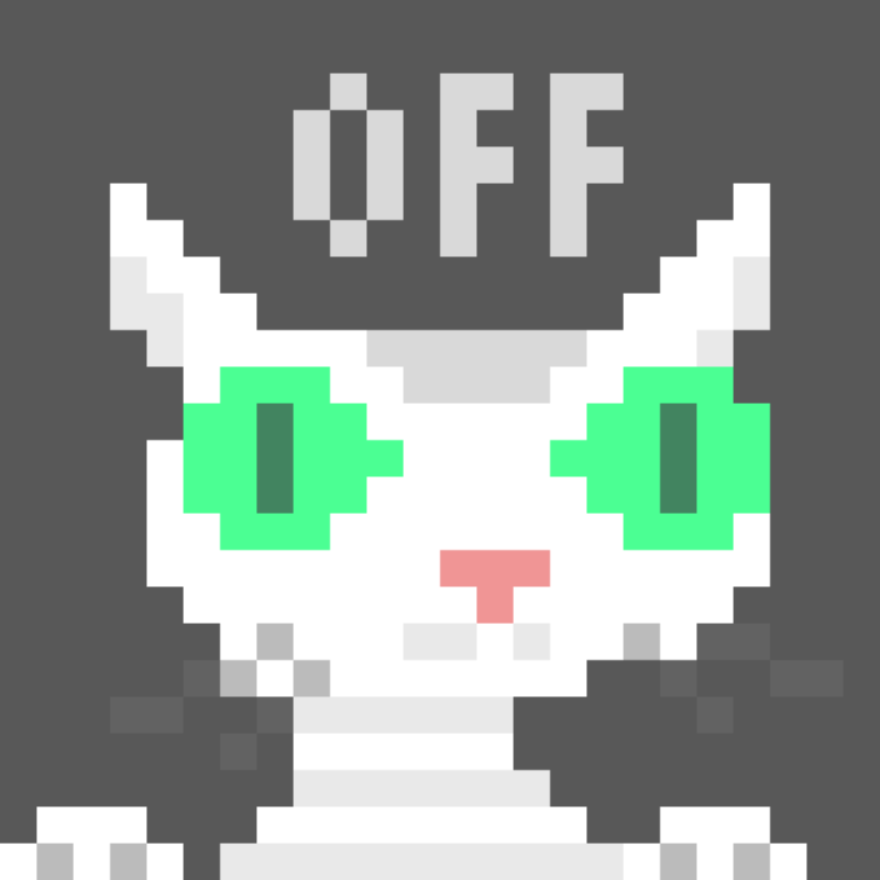 Albino Daemoncatz #9 static token preview