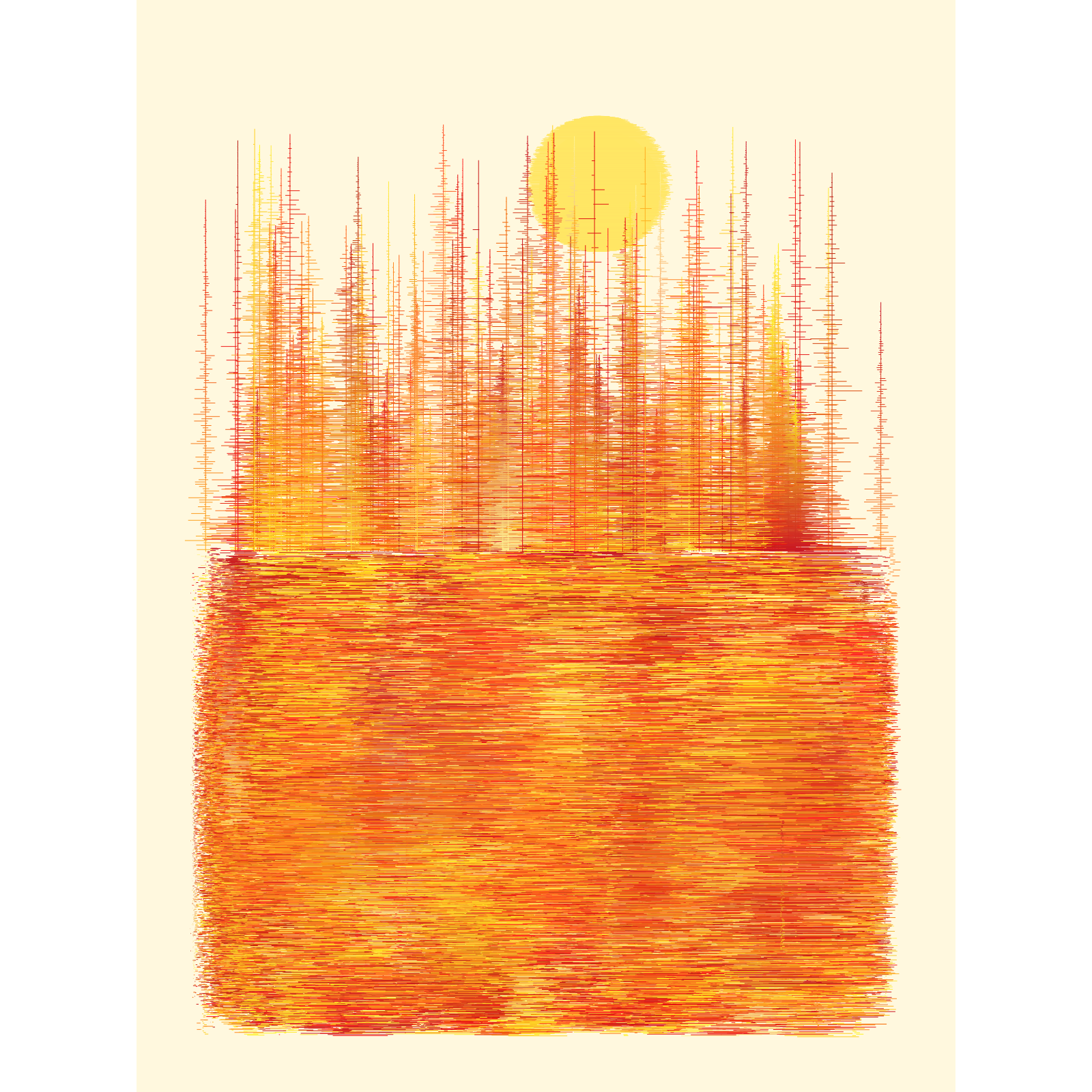 Gradient Lake #42 static NFT preview
