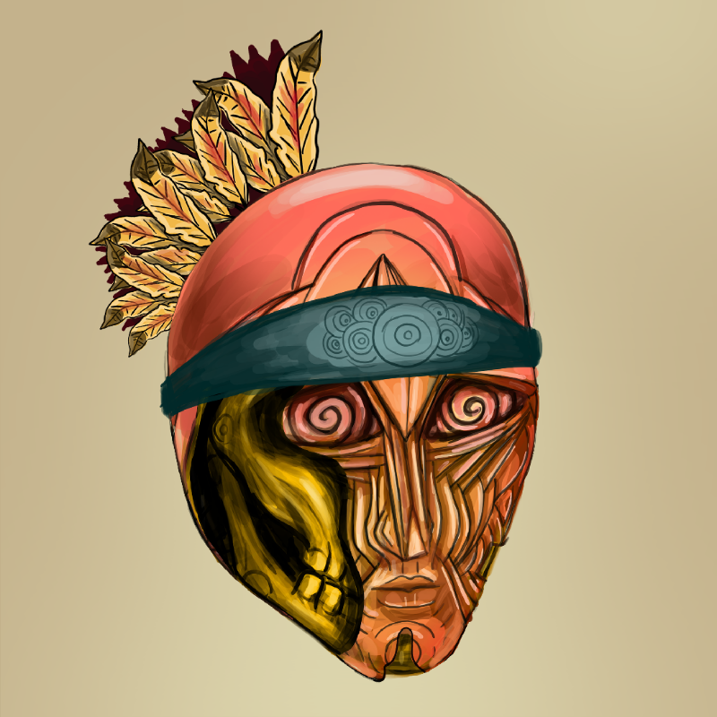 Morixels Colab #3 Ancient smileys #128 static token preview
