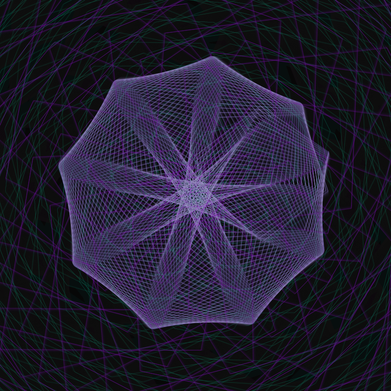 MathArt：FxHash #85 static token preview