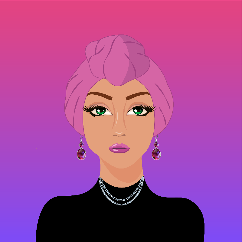Hijabis NFT #123 static token preview