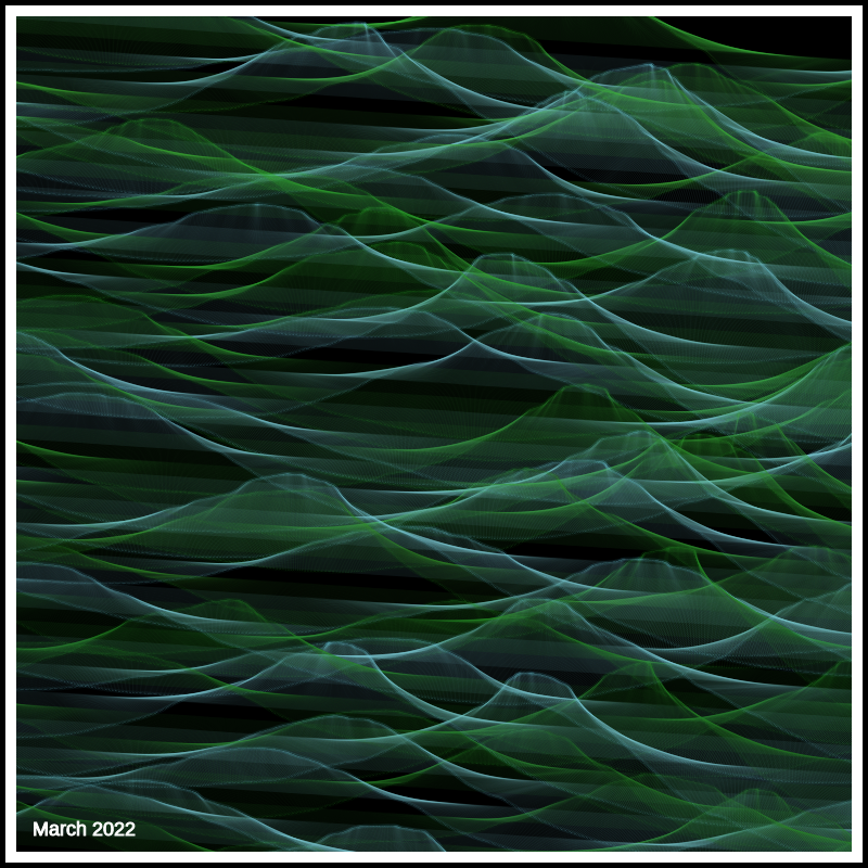 Waves #51 static NFT preview
