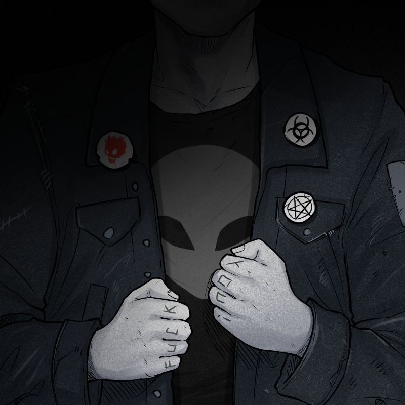 PUNX NOT DEAD #157 static token preview