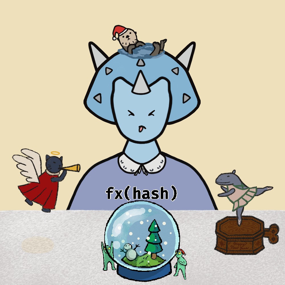 FAT Christmas #133 static token preview