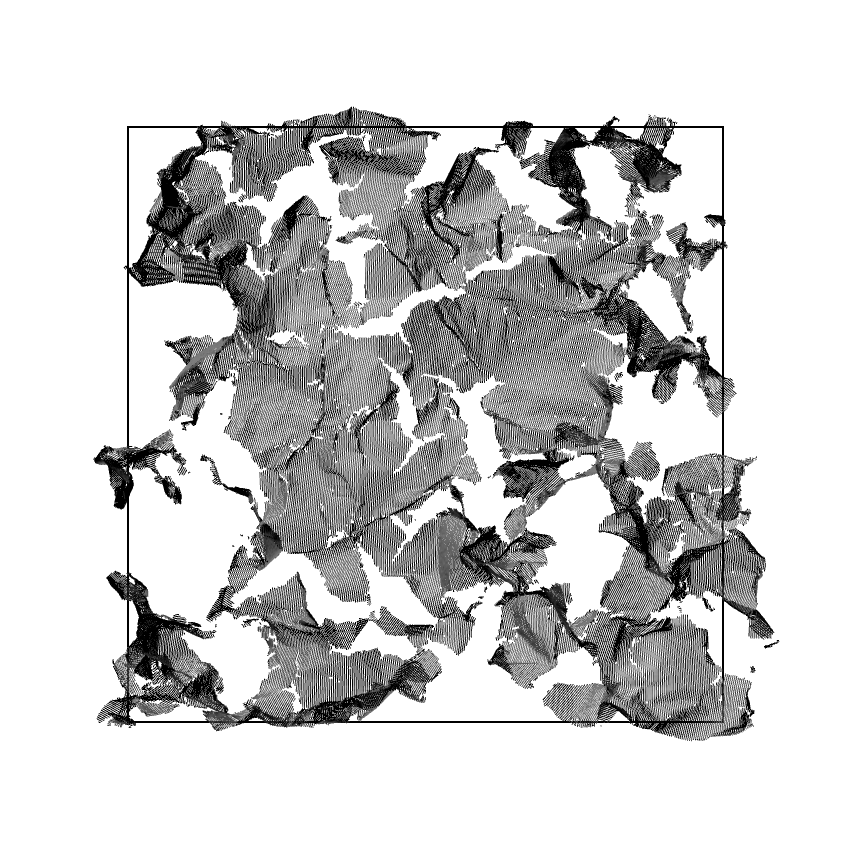 Fibril #125 static NFT preview