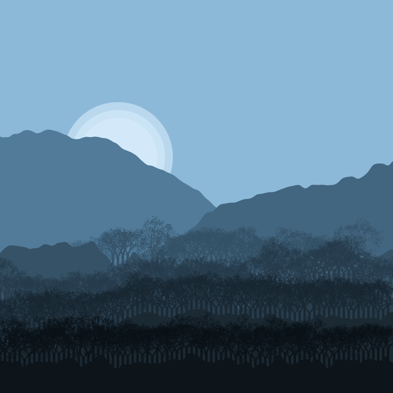 Generative Mountains #27 static token preview