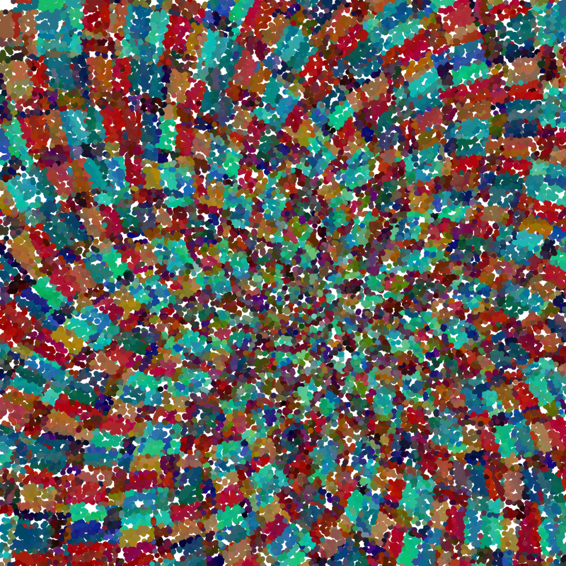 Mosaic or stained glass drops #55 static token preview