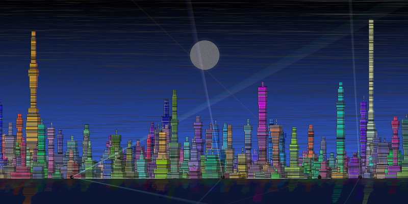 Fictional Cityscapes #67 static token preview