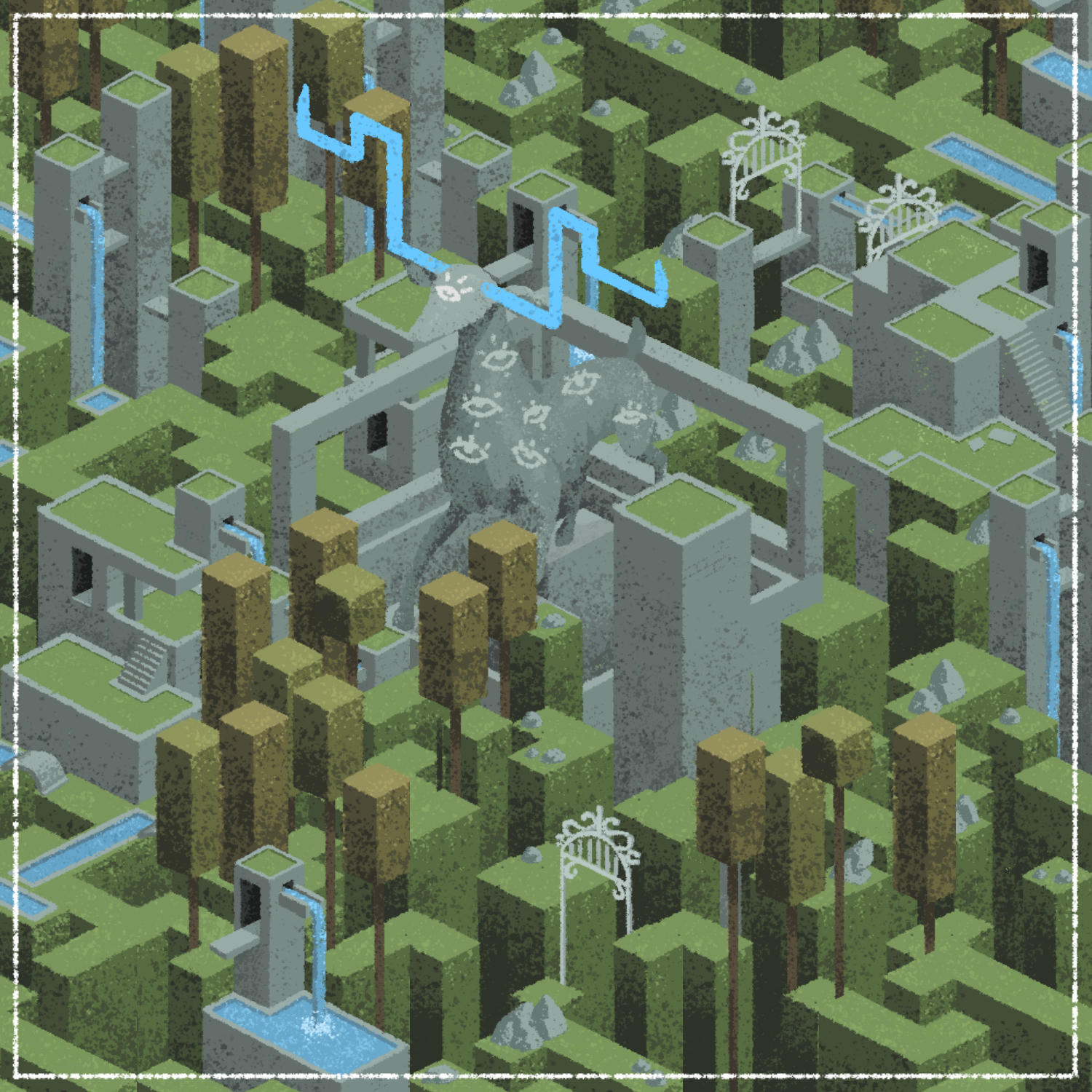 Perpetual Maze #162 static NFT preview