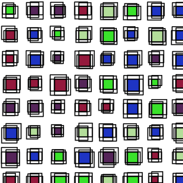 four square intersection #35 static NFT preview