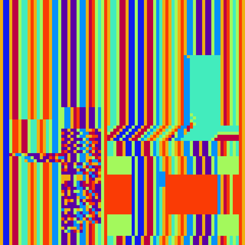Mosaic #495 static NFT preview
