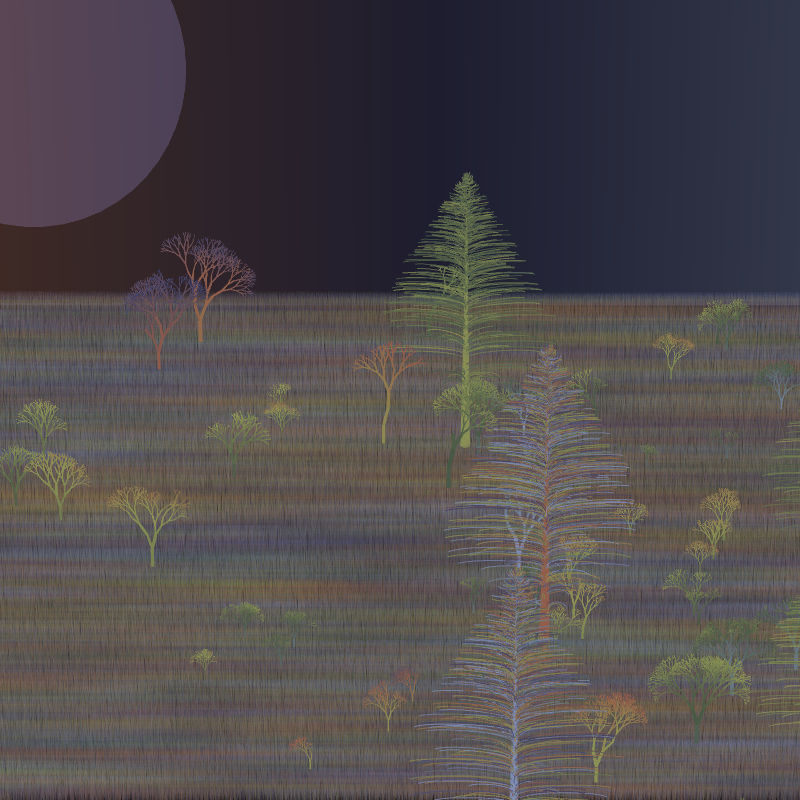 Pastoral Palettes #243 static NFT preview