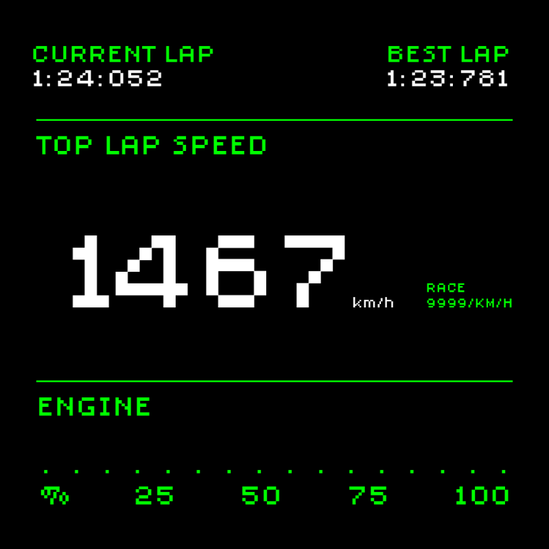 F-1RacingTez #472 static token preview