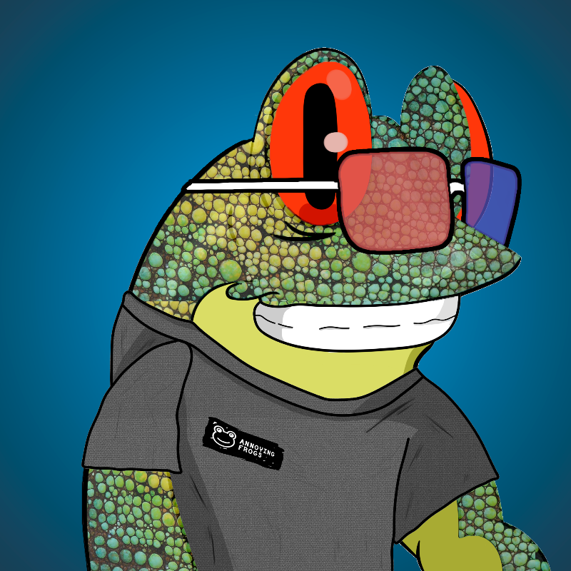 Annoying frogs #5 static token preview