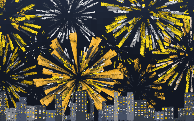 Fireworks #252 static token preview