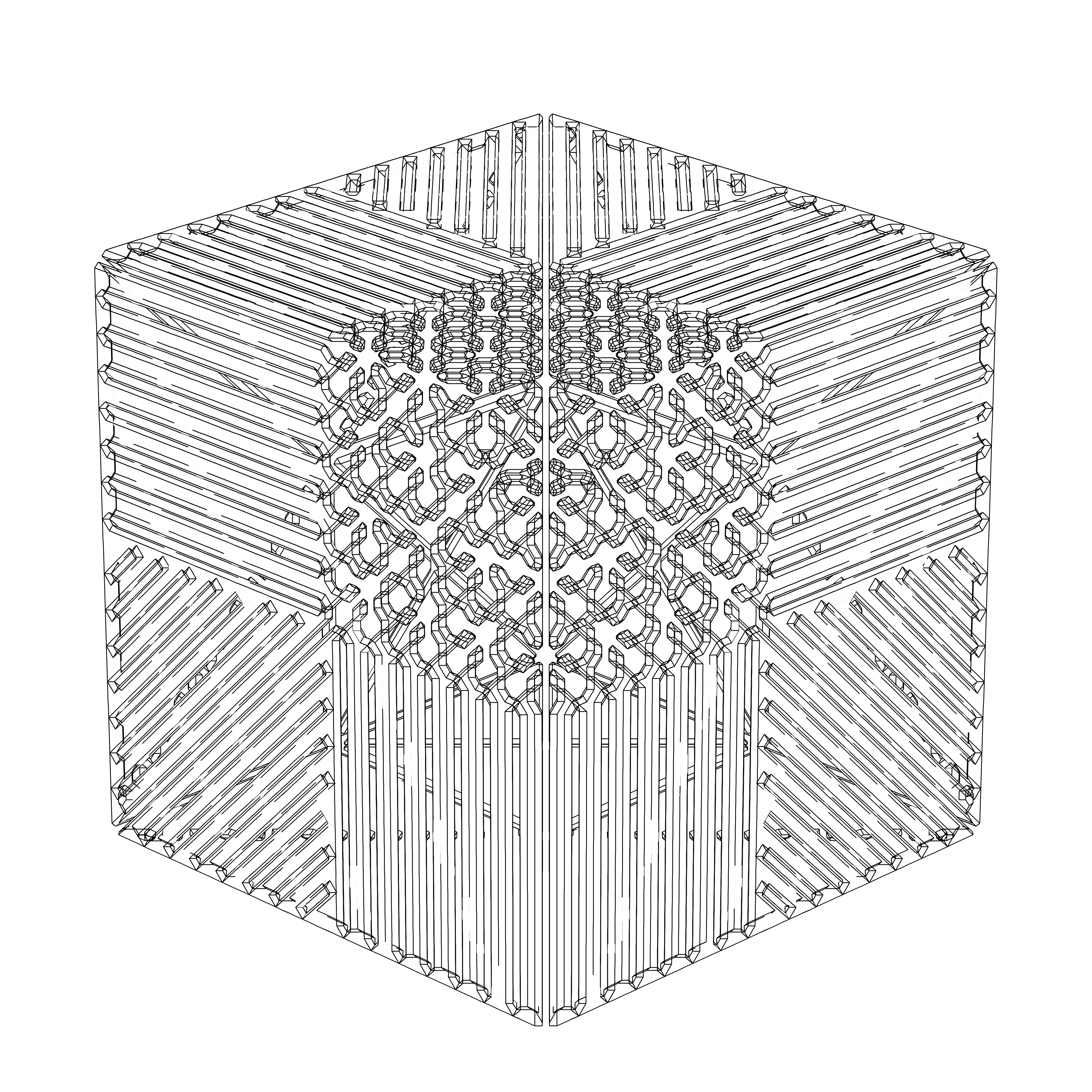 LL21 Alien Art Cube #181 static token preview