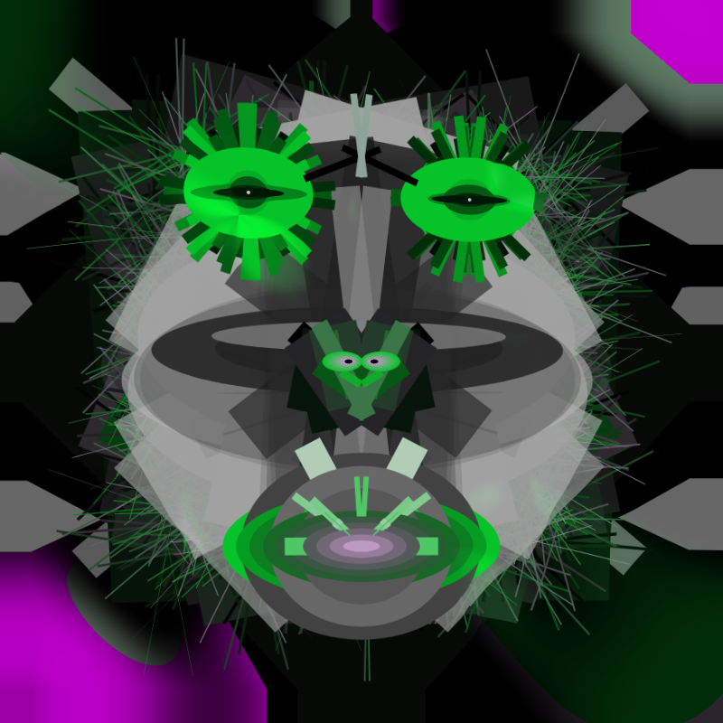 Tribal Masks #7 static token preview