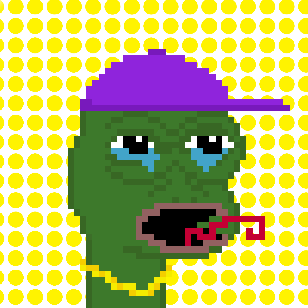 LITTLE PEPE CLUB (fxhash 1.0 batch) #17 static token preview