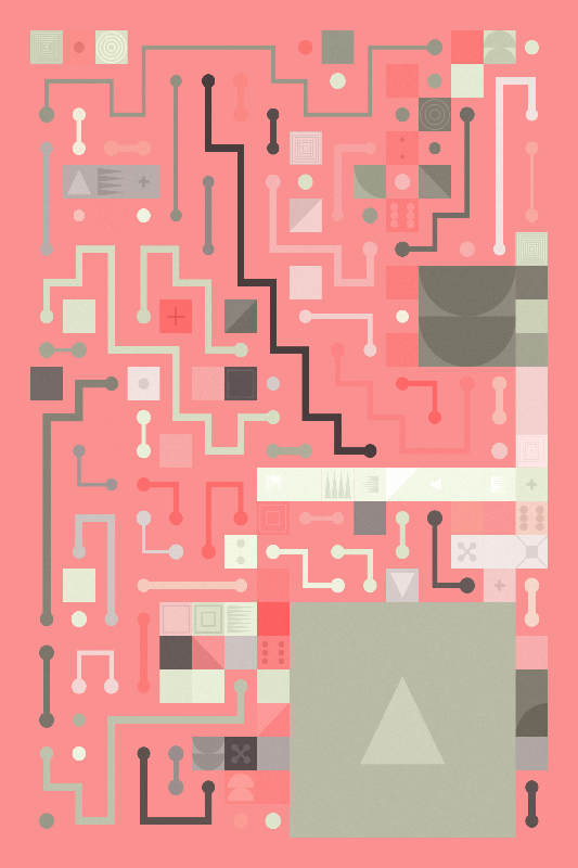 Scattered Pathways #271 static NFT preview