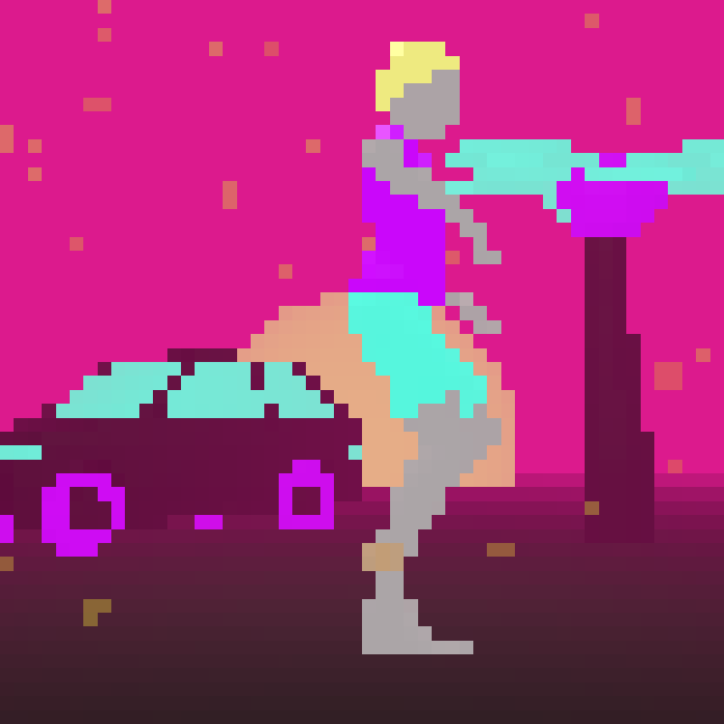 Sunset Dancers #72 static token preview