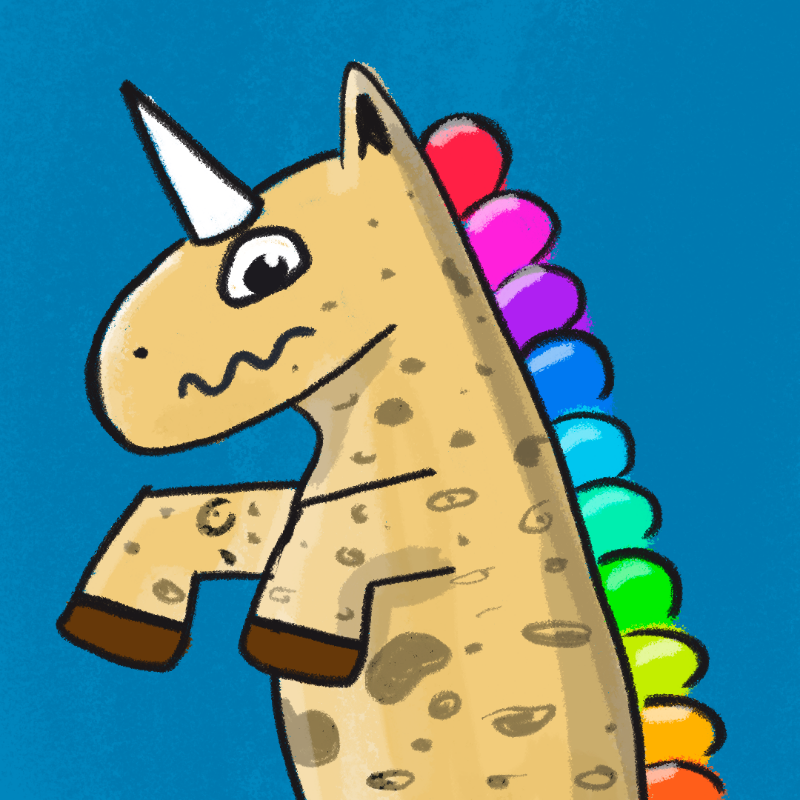 Peculiar unicornos #199 static token preview