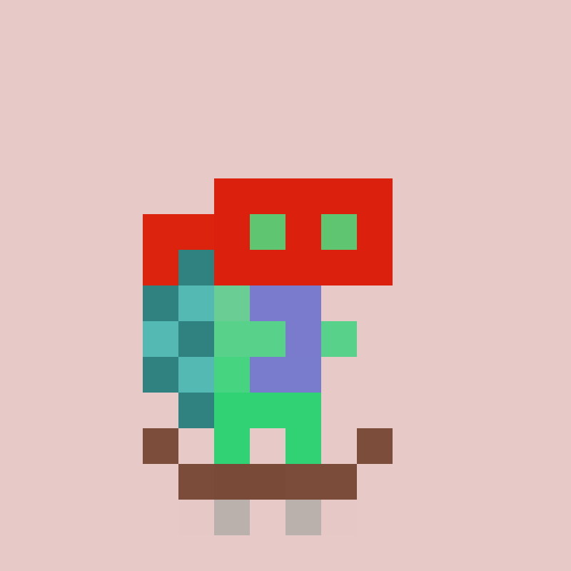 Tiny tortoises. #415 static NFT preview