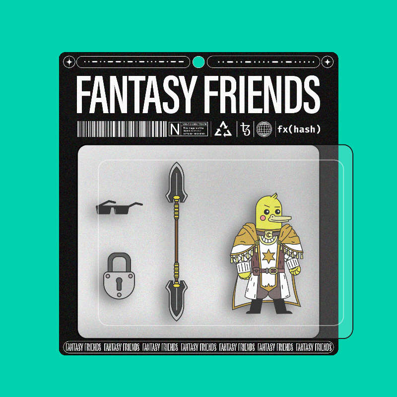 Fantasy Friends #51 static token preview