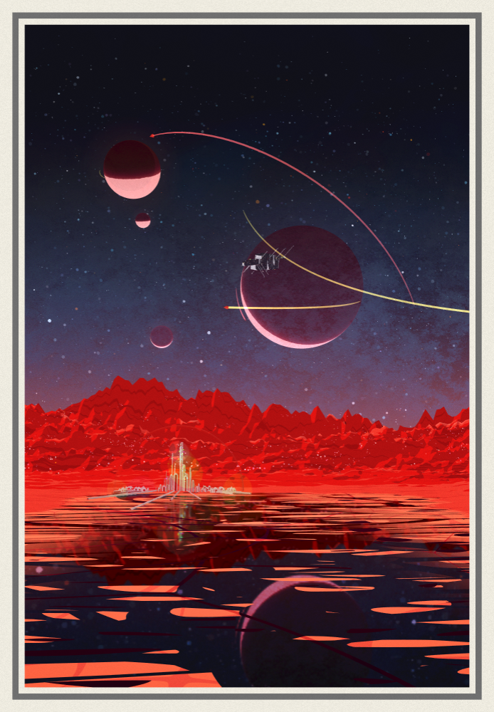 Visa to the stars #404 static NFT preview