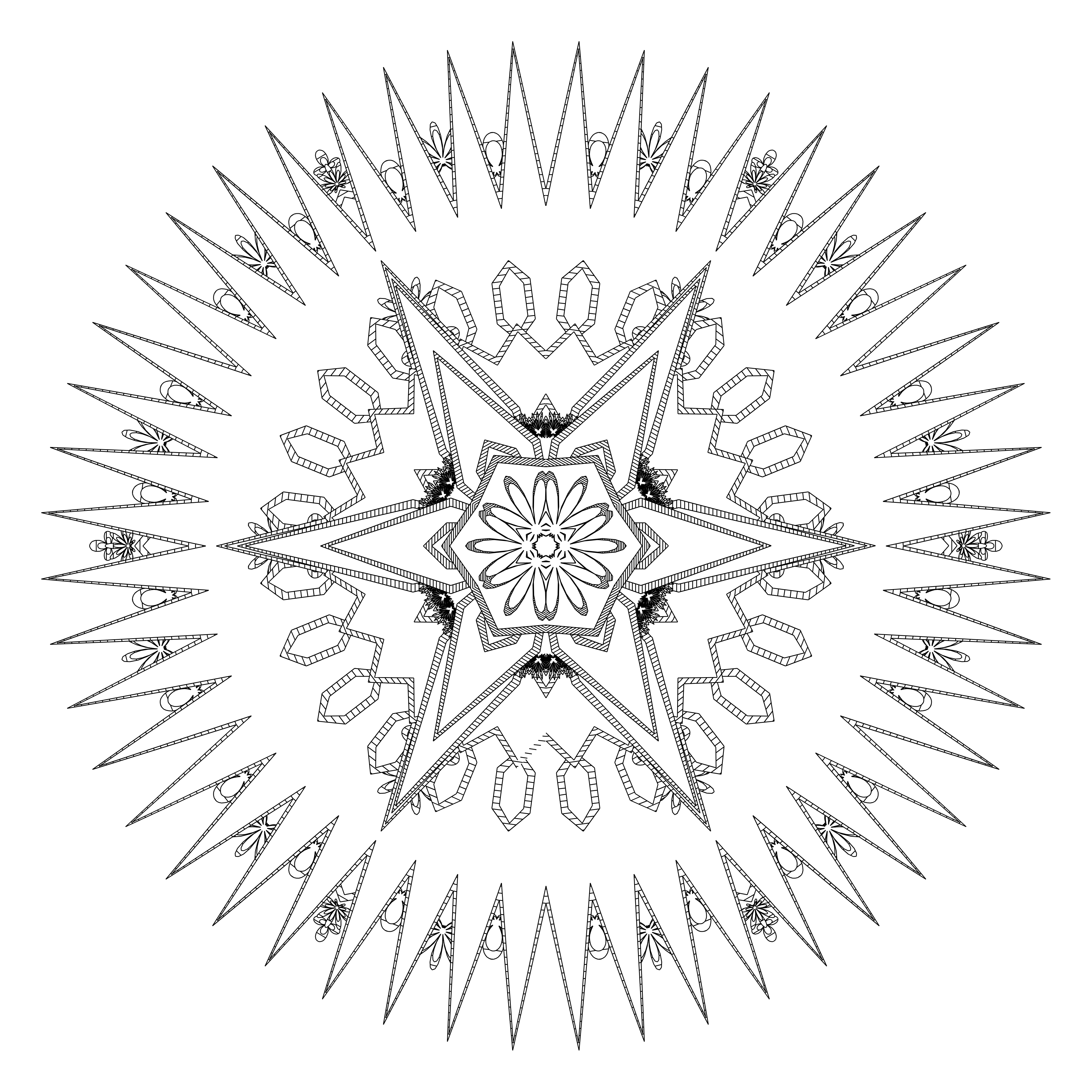 LL21 Mandala #583 static NFT preview