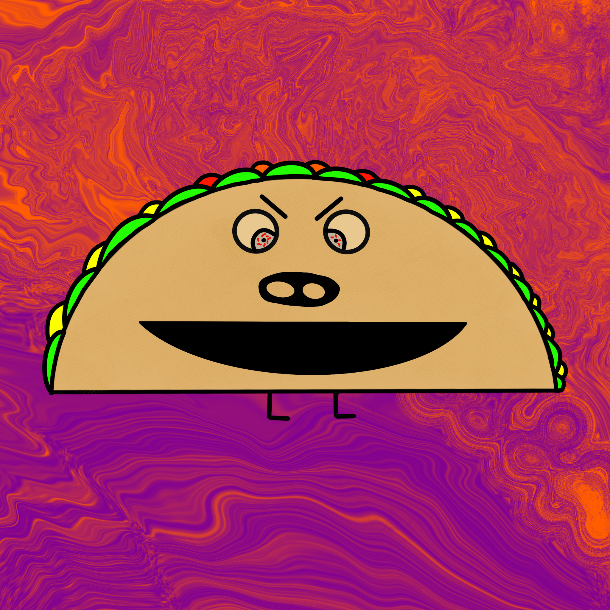 Trippy Tacos #4 static token preview