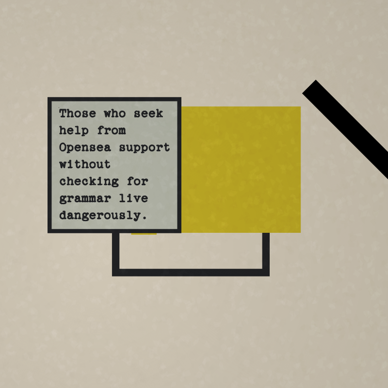 DeStijl Fortunes #188 static NFT preview