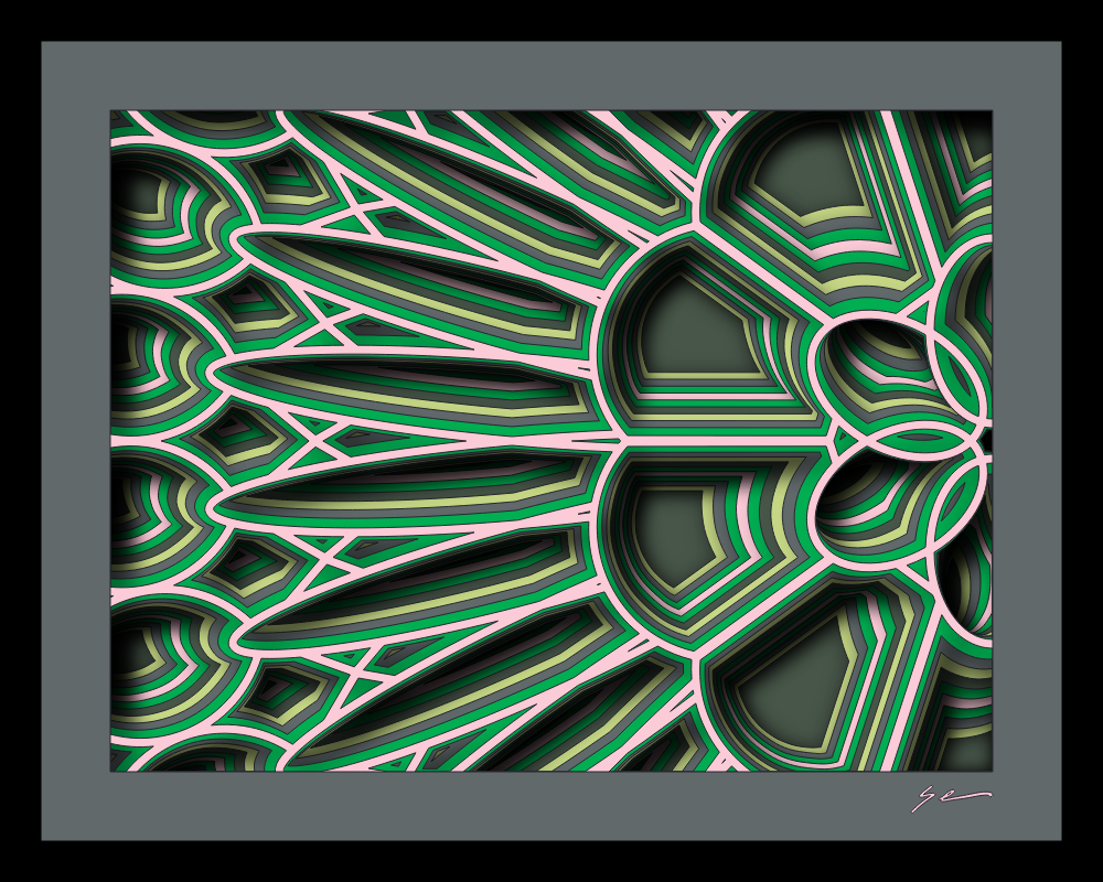 fx(mandala) #322 static NFT preview