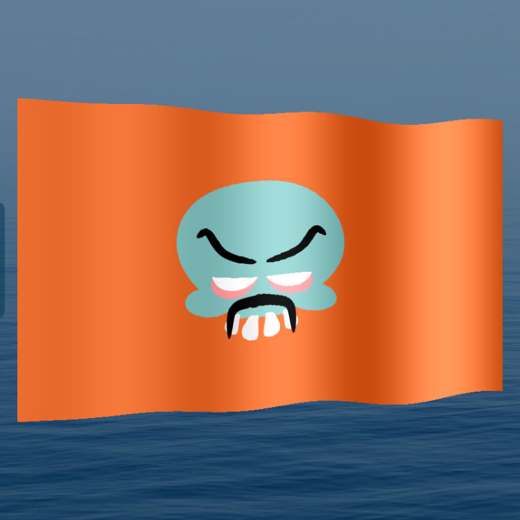 Jolly Roger Flag #101 static token preview
