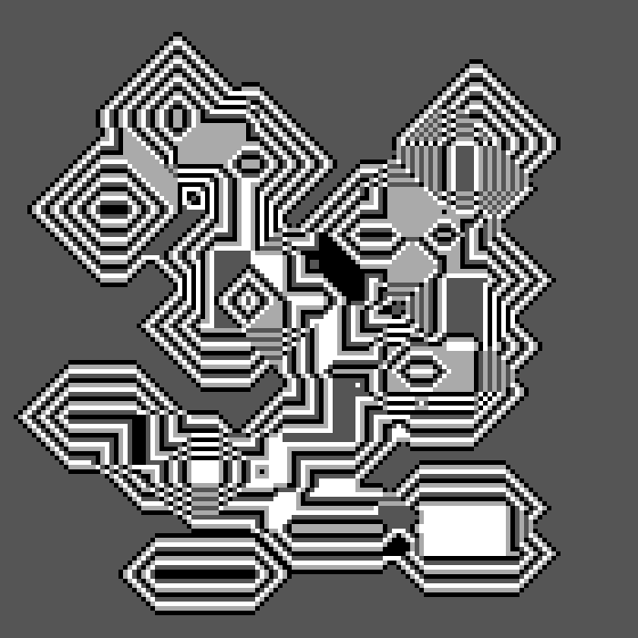 Superimposed Octagonal Pyramids #4 static token preview