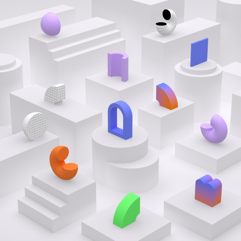GEOMETRY GUBAHAN #38 static NFT preview