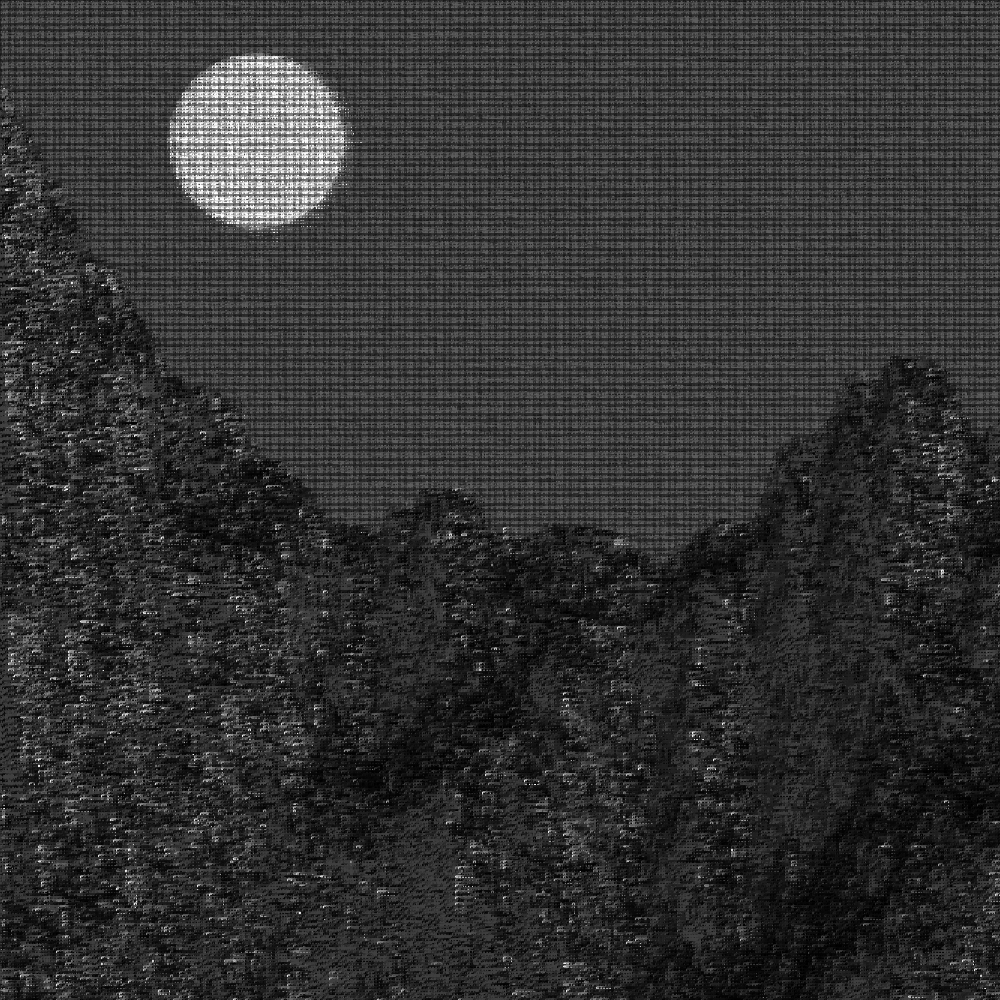 Classic generative landscape V2 #28 static token preview