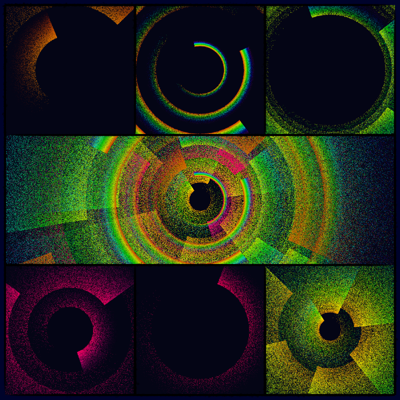 Mapped Orbits for Unbound Electrons #240 static NFT preview