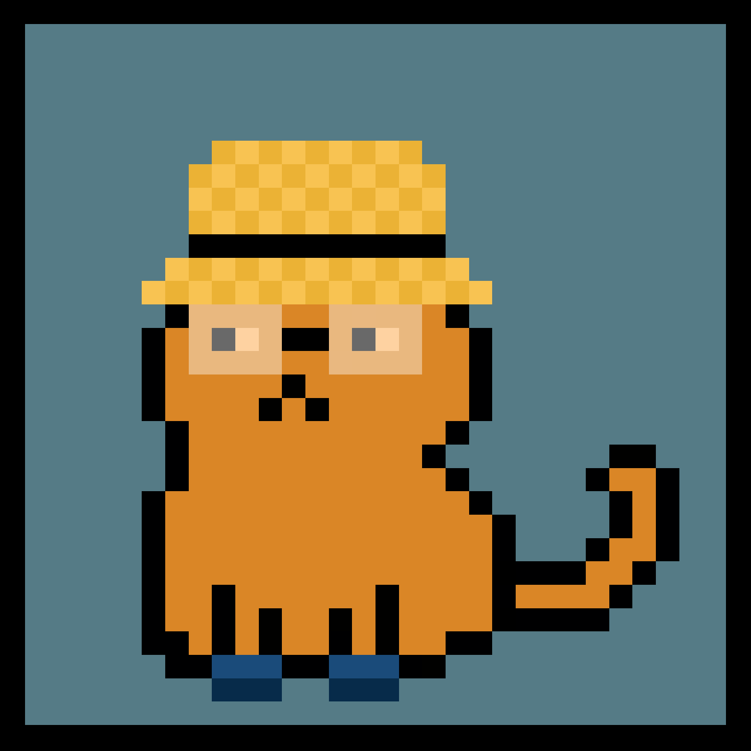 Lazy Kitties #2334 static NFT preview